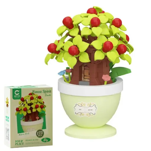 [7455] Forest Spirit Árbol de manzanas 175 pcs 