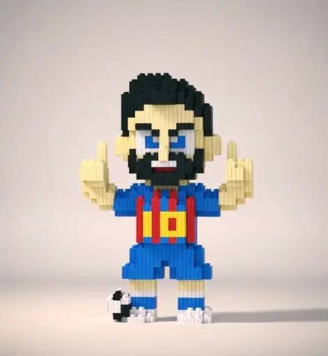 [7728] Messi Magic Block 1,580 pcs
