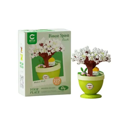 [-7460] Forest Spirit árbol de flores de Pera 215 pcs 
