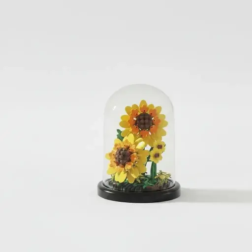 [MZ-457] Domo de flores Girasol