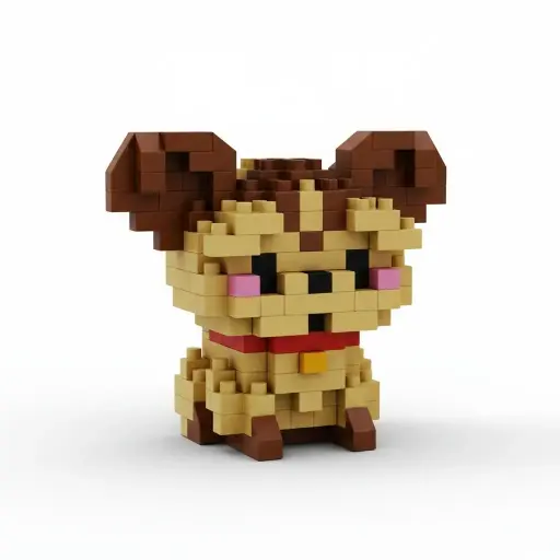 [7682A] Mini Lego My Pets Perrito Yorkshire 200 pcs