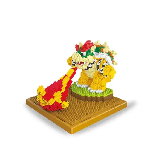[I-2517] Bowser - Mario Bros 1539pcs 