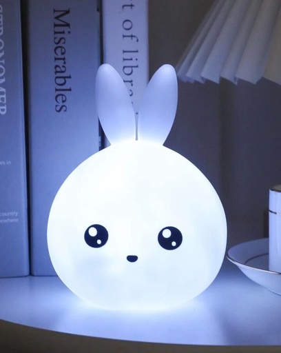 [LEDC-003] Lámpara Led conejito Blanco