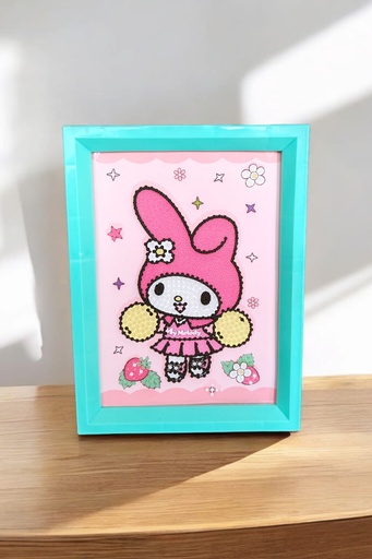 [ADOC-04] Cuadro Sanrio Melody Pompom amarillo